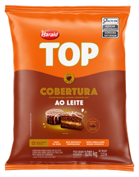 Cobertura de Chocolate Gotas Top Harald (1,010Kg)