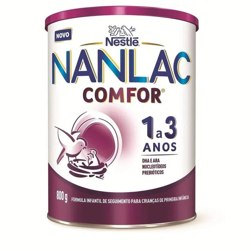 Nestlé Nanlac Comfor 1 a 3 anos (800g)