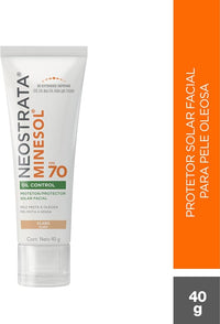 Protetor Minesol Oil Control Claro Fps70 40G