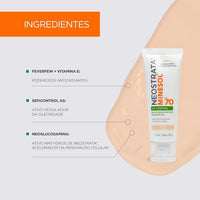 Protetor Minesol Oil Control Claro Fps70 40G