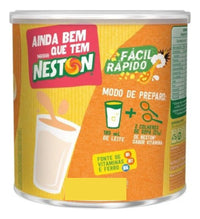Cereal Infantil Neston Sabor Vitamina De Maçã Banana E Mamão Lata 400g Nestlé