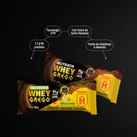 Barra de Proteína Grego Bar Havanna Nutrata 40g 12 unidades