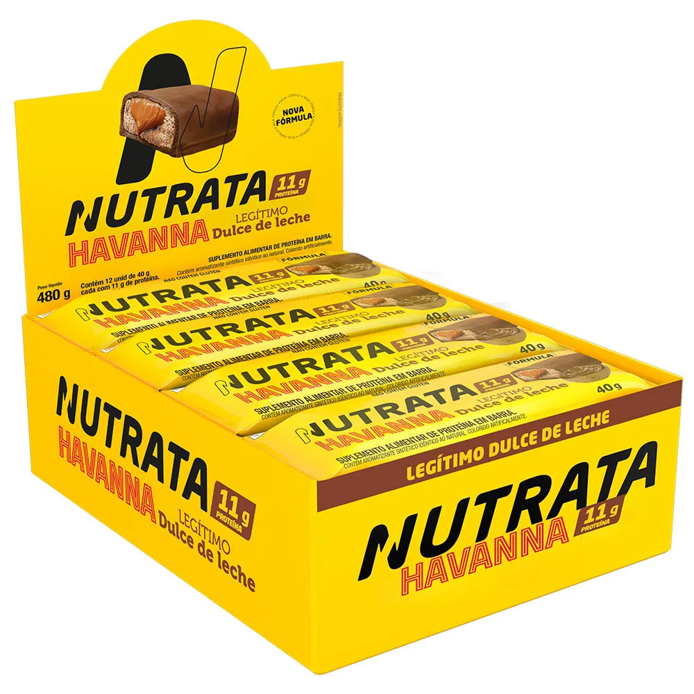 Havanna Barra de Proteína Grego Bar Nutrata (12x40g)