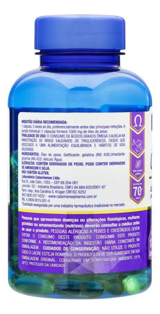 Ômega 3 Catarinense Pharma (195g). PROMOÇÃO [Val.: 01/26]