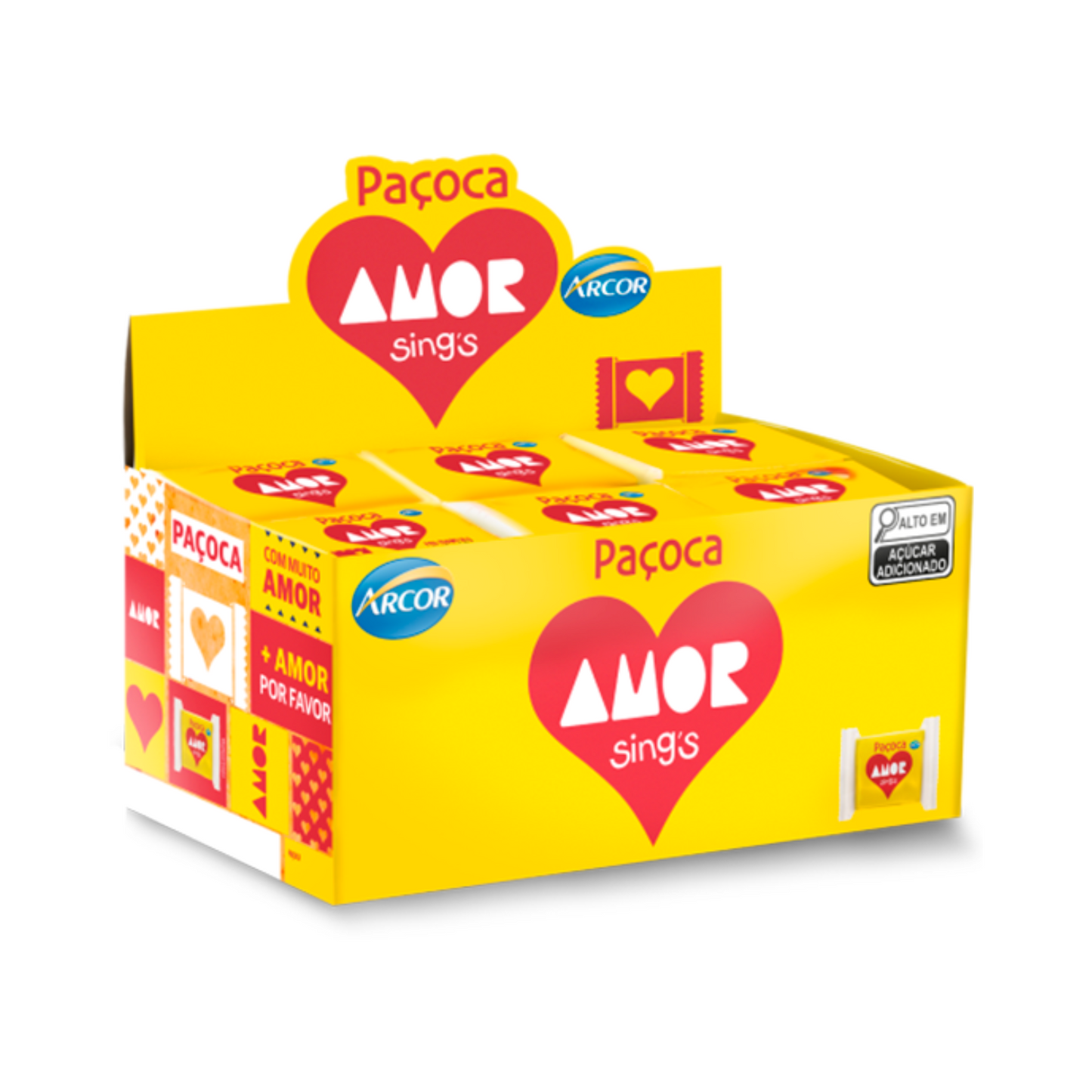 Arcor Paçoca Amor (540g)