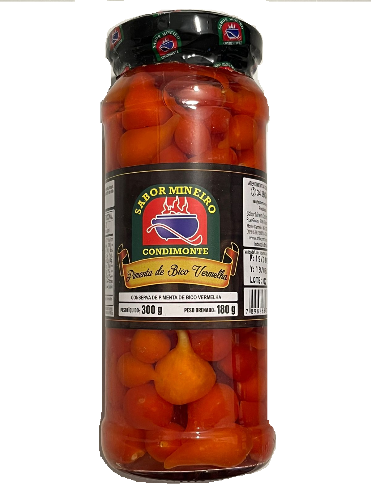 Sabor Mineiro Pimenta: Bico Vermelho (300g)