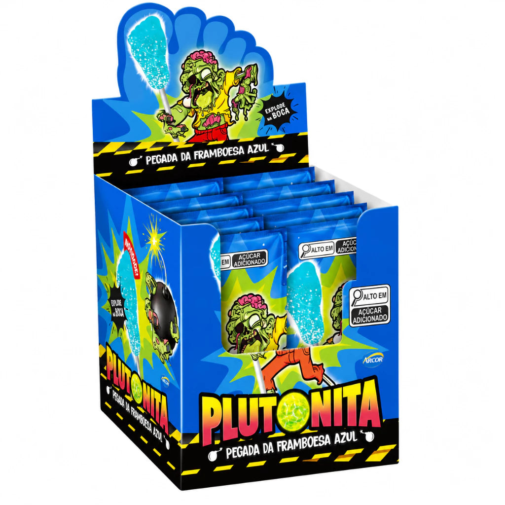 Plutonita Pirulito Explosivo 132g