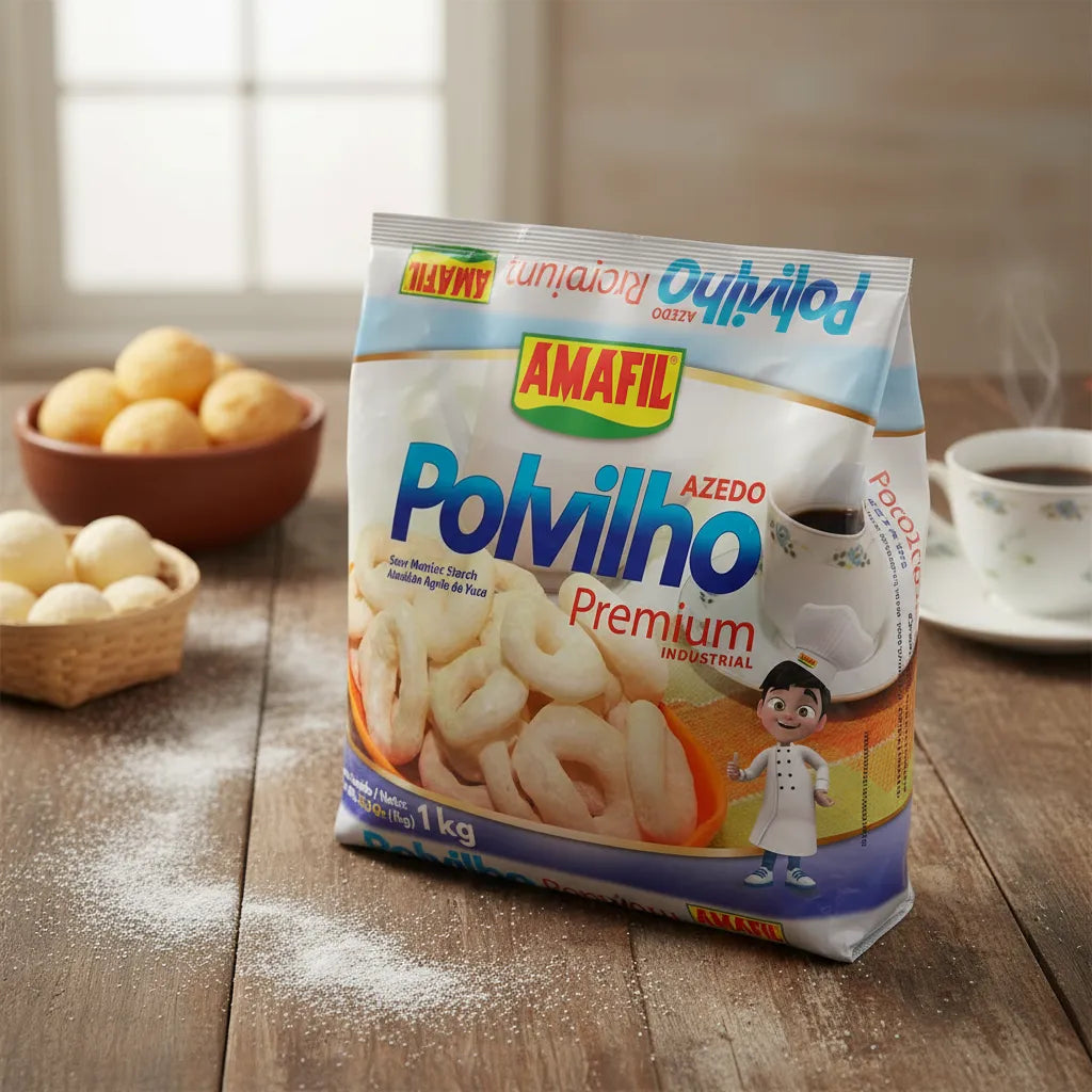 Polvilho De Mandioca Azedo Premium Pl Amafil 1kg
