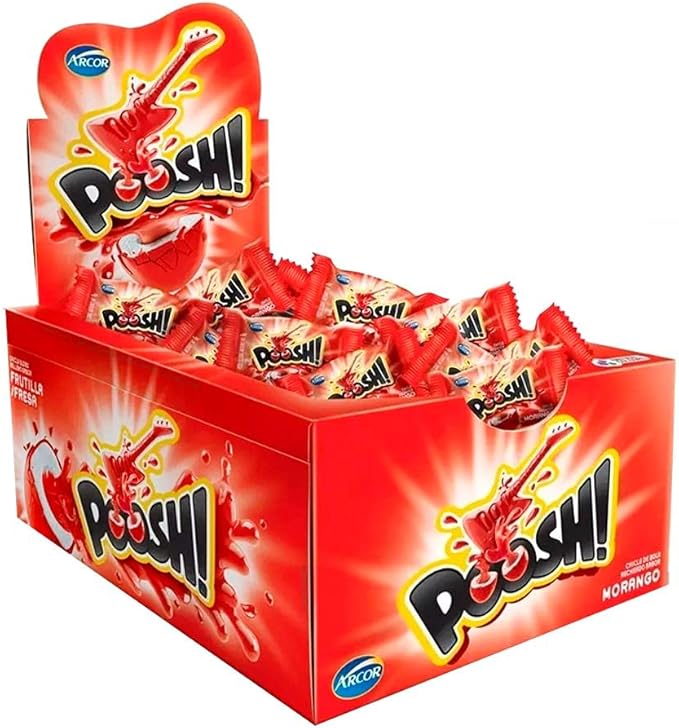 Arcor Poosh Strawberry Bubble Gum (200g)
