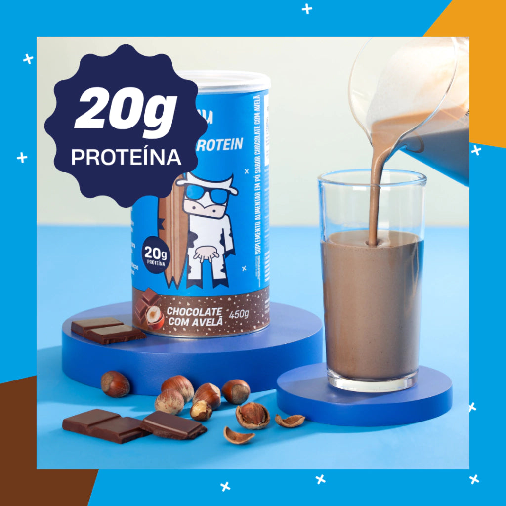 +Mu Whey Protein Concentrado (450g)