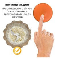 Processador Triturador Alho Mega Power Elétrico Grande (600ml)