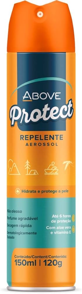 Above Repelente Protect Aerossol 150 Ml 120 Gramas