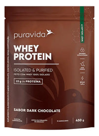 Whey Protein Isolated & Purified Dark Chocolate 450g