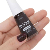 Risqué Esmalte Cremoso: Me Deixa Ameixa (8ml)