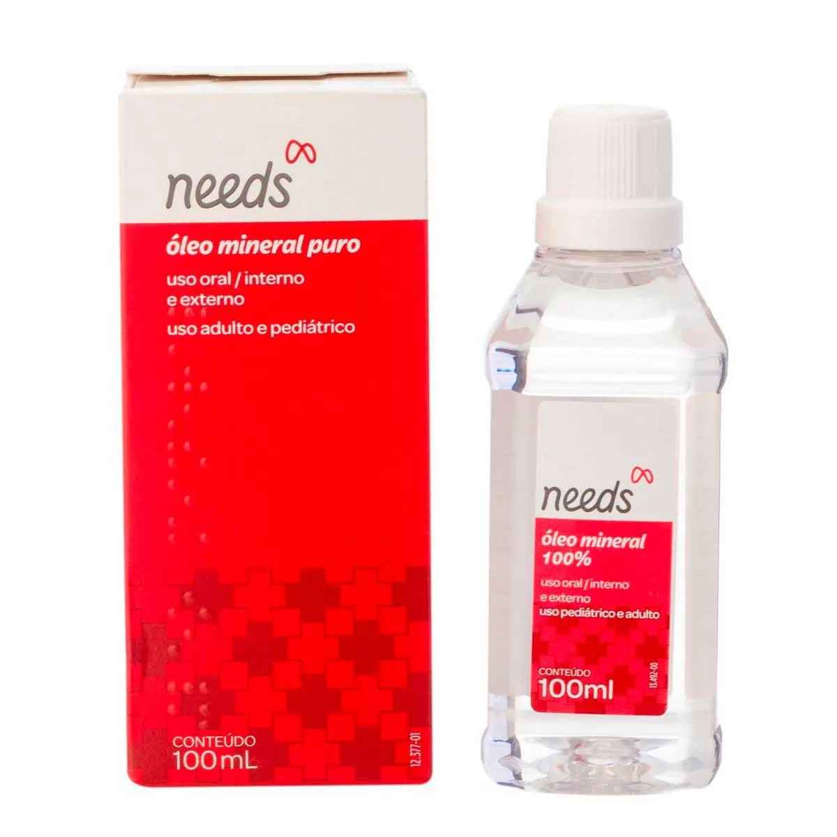 Needs Óleo Mineral Puro (100ml)