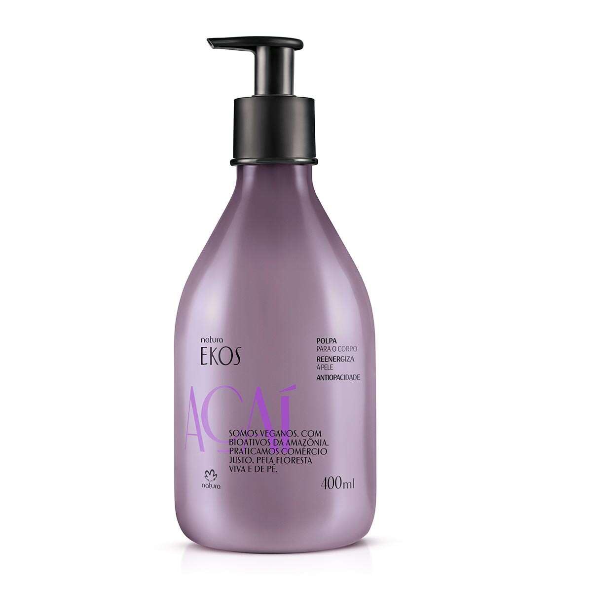 Natura Ekos Polpa Desodorante Hidratante para o Corpo: Açaí (400ml). Oferta!