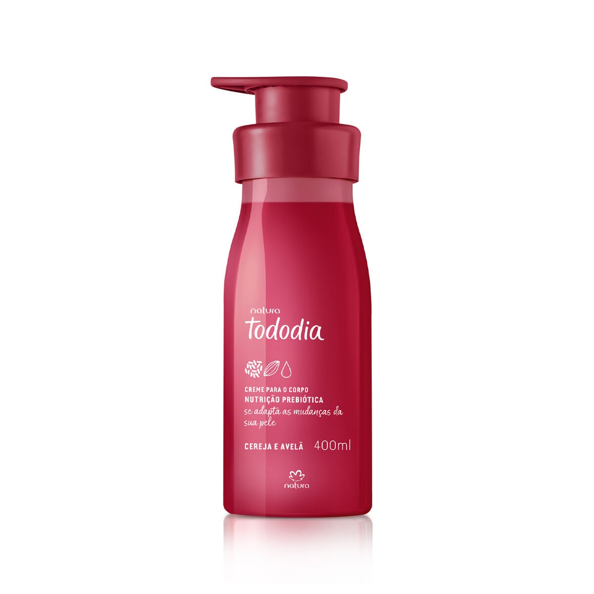Natura Todo Dia Hidratante Corporal: Cereja e Avelã (400ml)