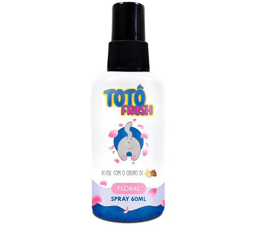 Totô Fresh Neutralizador de Mau Cheiro - Floral (60ml)