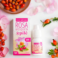 Óleo Natural Rosa Mosqueta Epilê 100% Puro 10ml Rugol