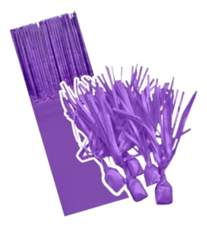 Papel de Seda com Franja para Bala de Coco – 75mm x 210mm – 48 Unidades – Cores: