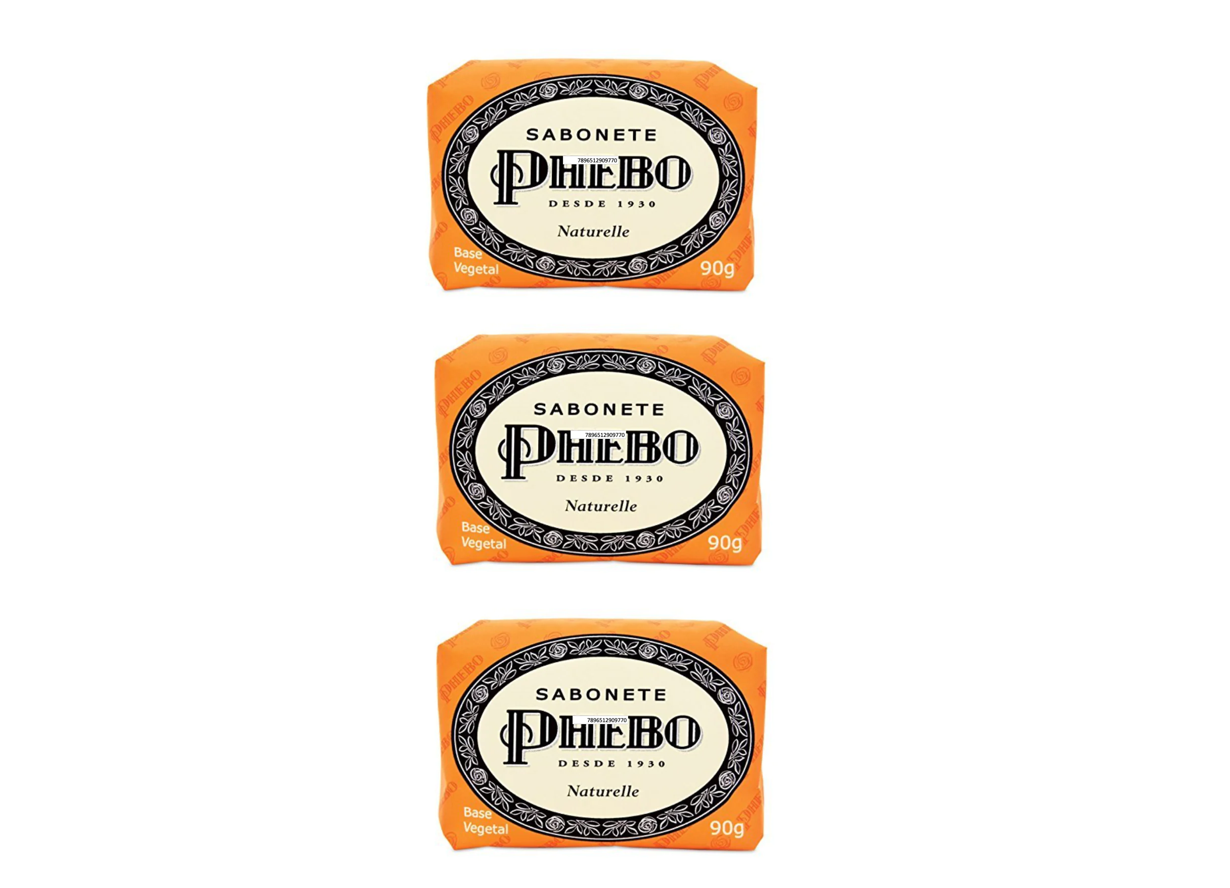 Phebo Naturelle Soap 3x90 Gr.