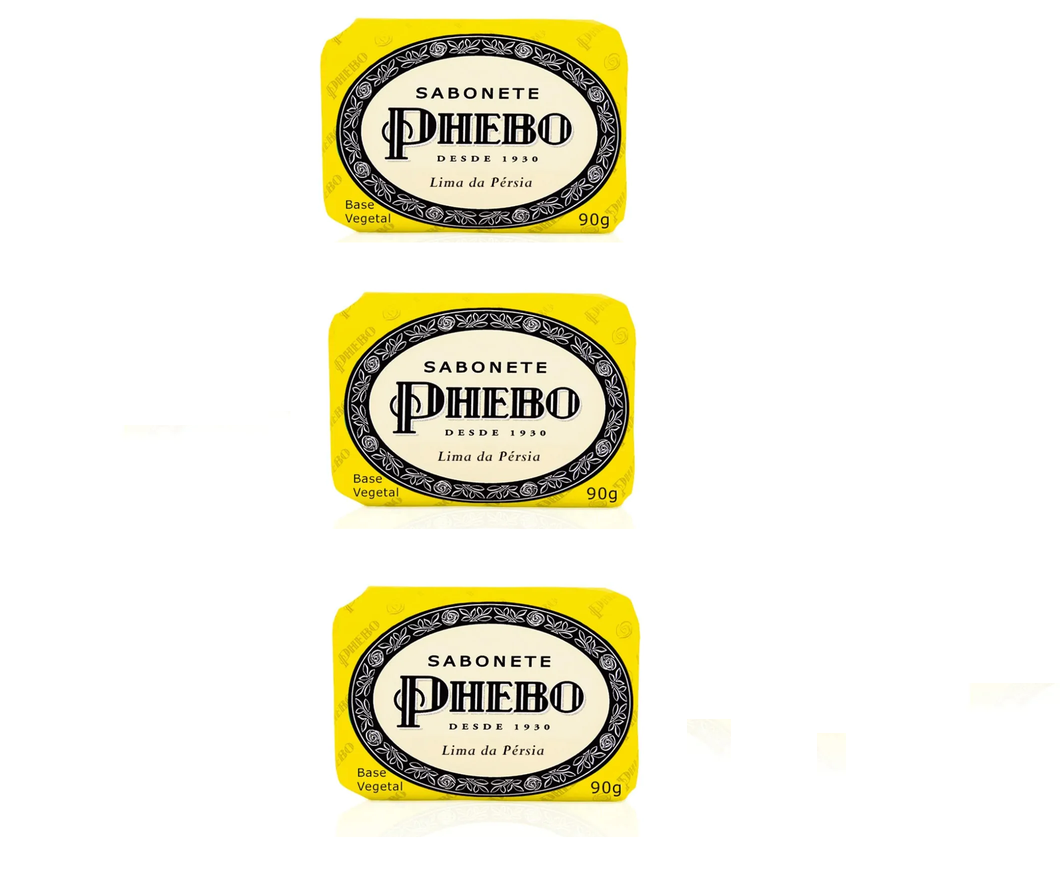 Sabonete Phebo Lima da Persia 3x90 Gr.