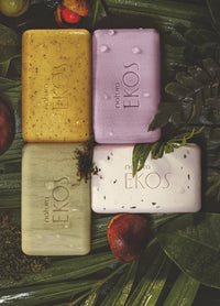 Natura Sabonete Ekos em Barra: Açaí ,Maracujá, Andiroba, Castanha (4x100g)