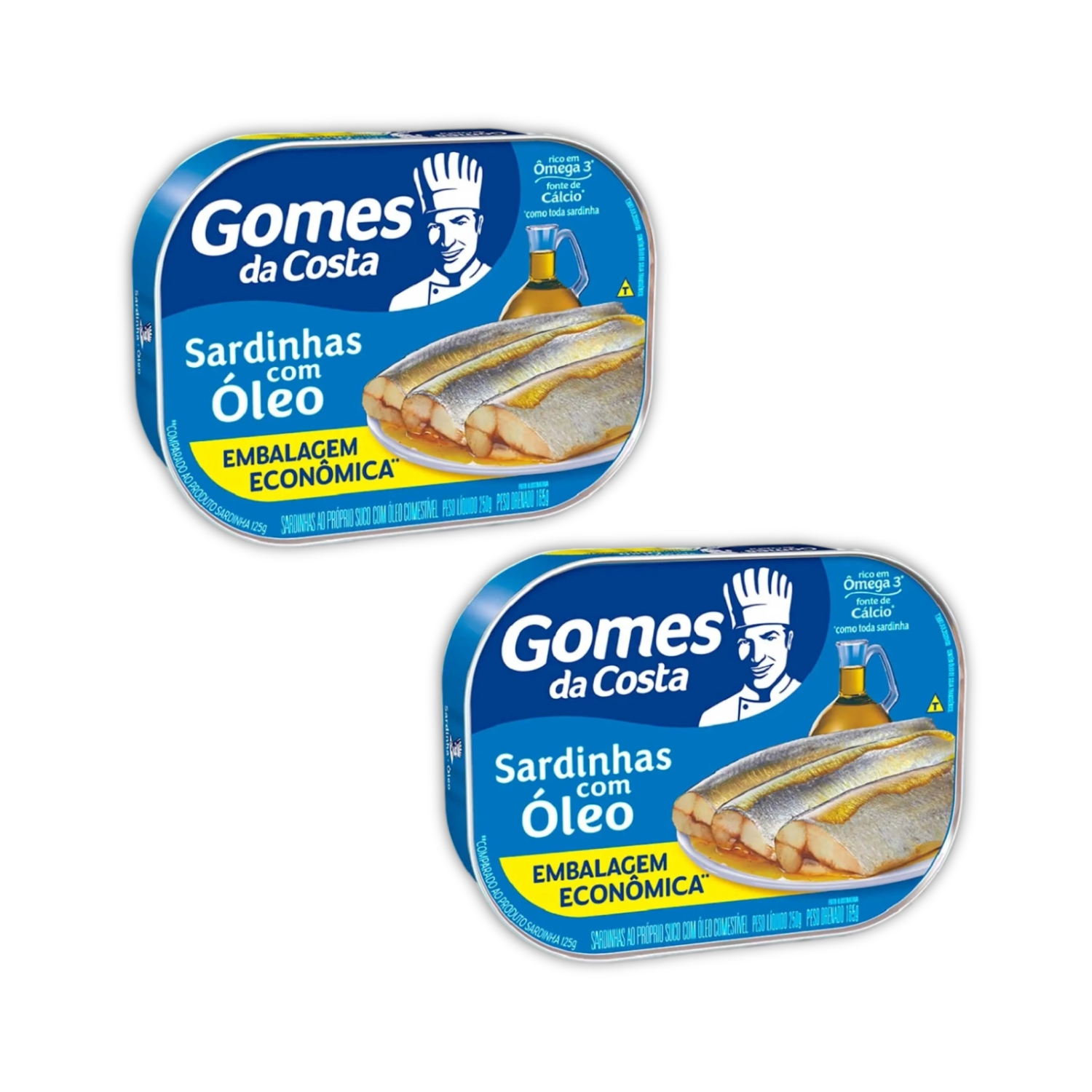Sardine Gomes Da Costa Oil Can 3 x 84 Gr.