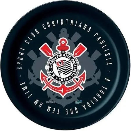 Prato Corinthians - Embalagem com 8 unidades Festcolor