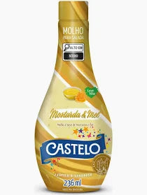 Molho Castelo Mostarda & Mel 236ml