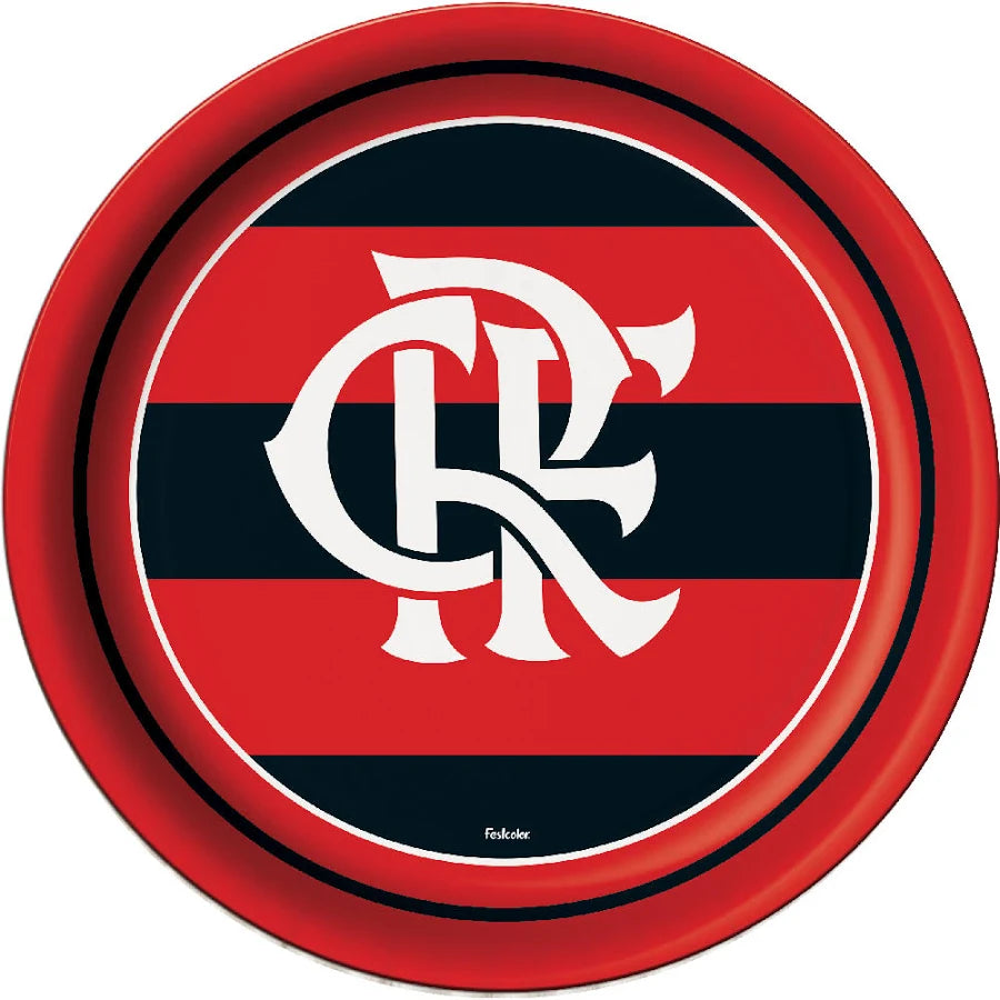 Prato Flamengo - Embalagem com 8 unidades Festcolor