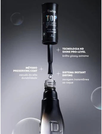 Esmalte Dailus Top Coat Glass (8ml)
