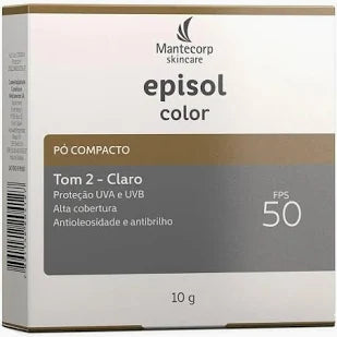 Protetor Solar Episol Pó Tom 2 Claro Fps50 (10g)Oferta! 25% Off