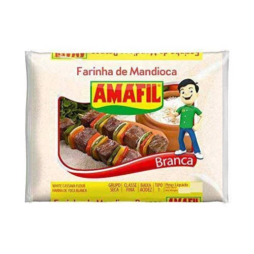 Amafil Farinha de Mandioca Branca (500g)