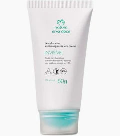 Natura Desodorante Antitranspirante em Creme Erva Doce (80g)