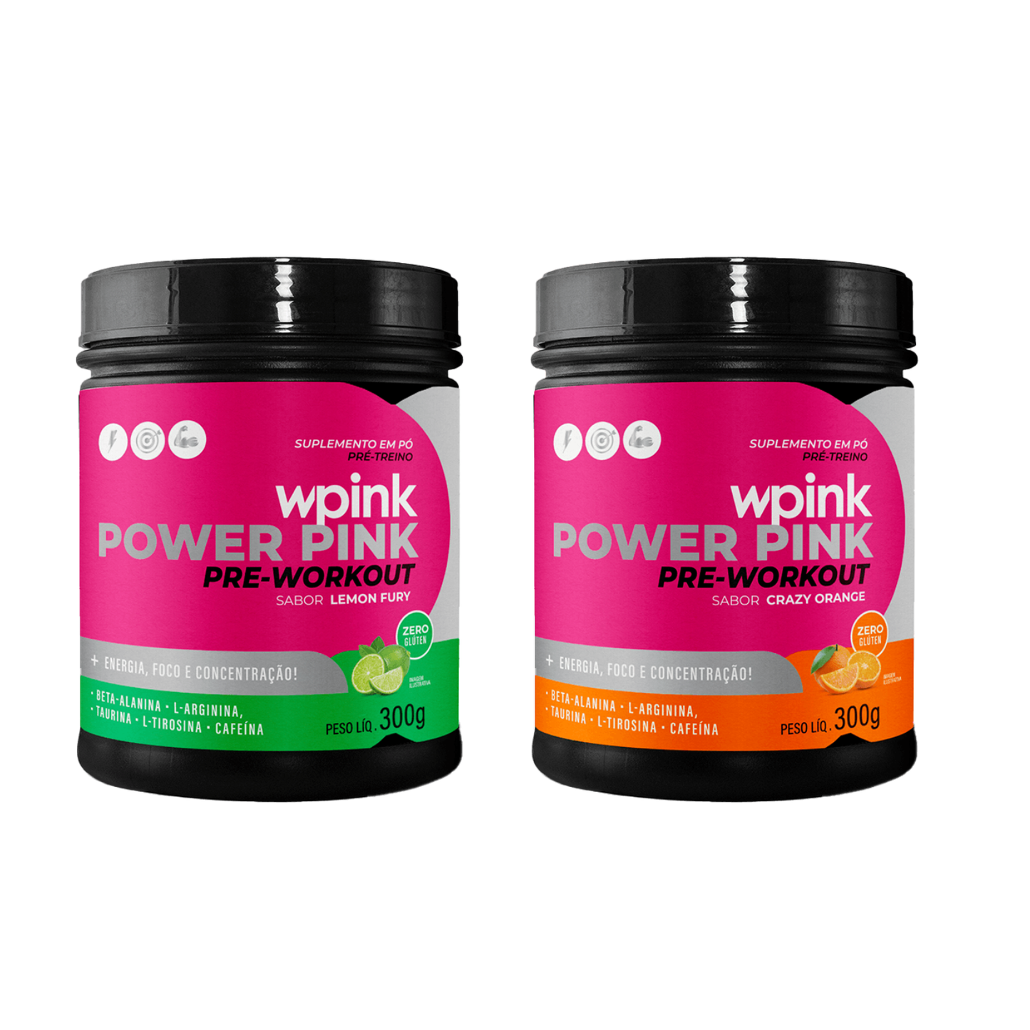 WP Super Power Pink Pré-treino - Unidade (300g)