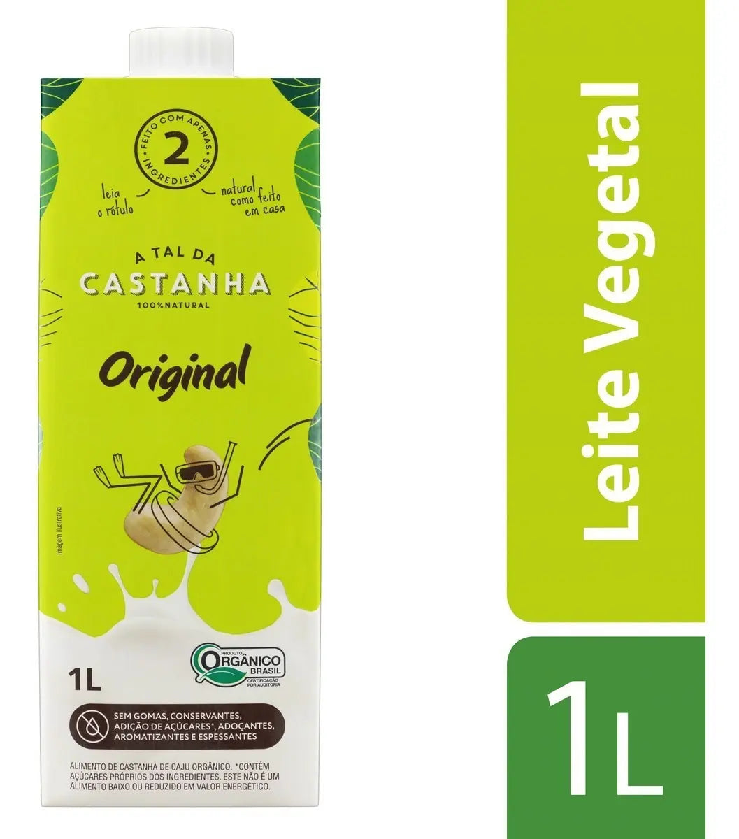 Bebida Vegetal A Tal Da Castanha Original 1l