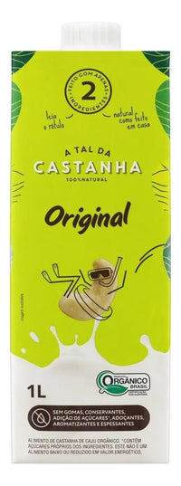Bebida Vegetal A Tal Da Castanha Original 1l