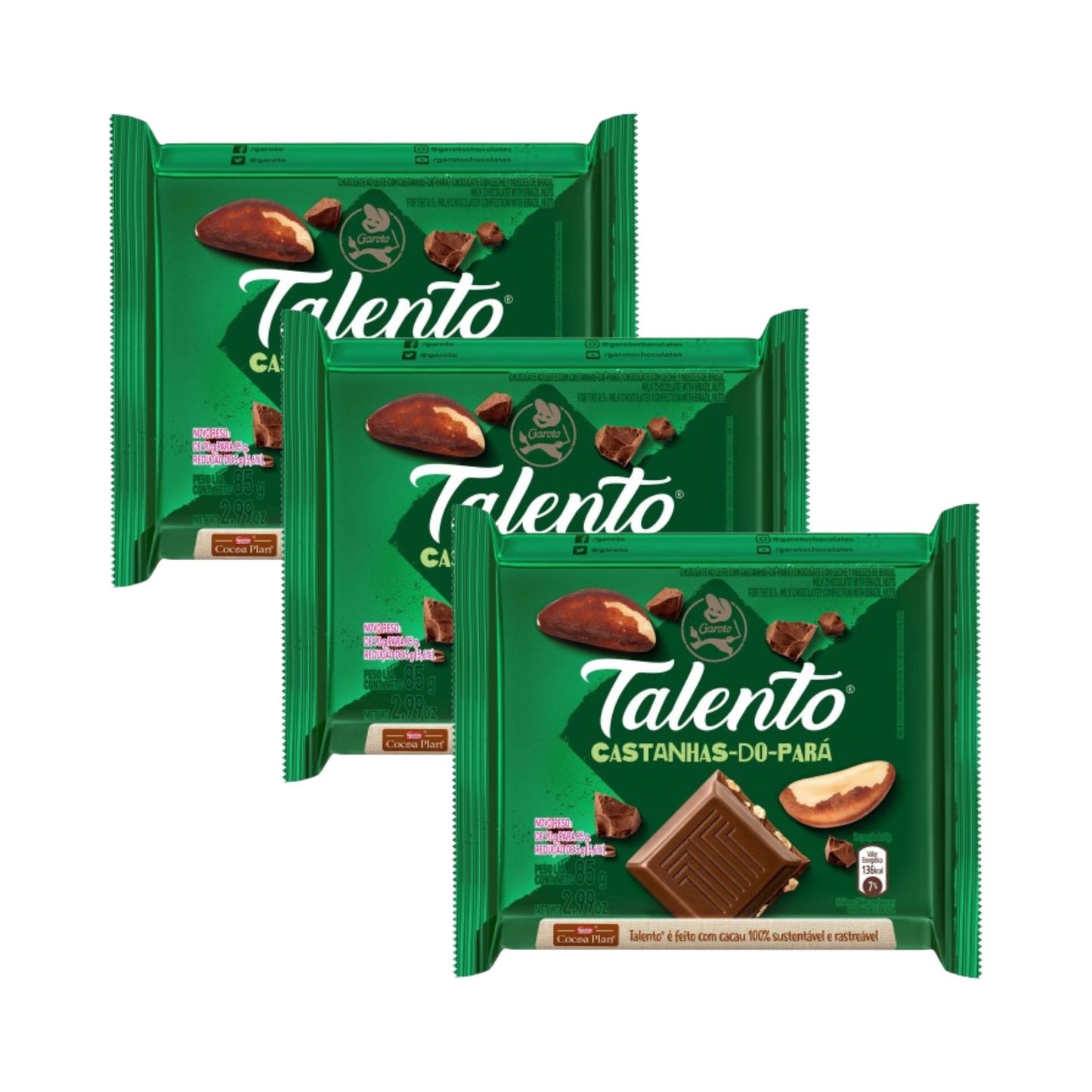 Garoto Talento (3x85g)