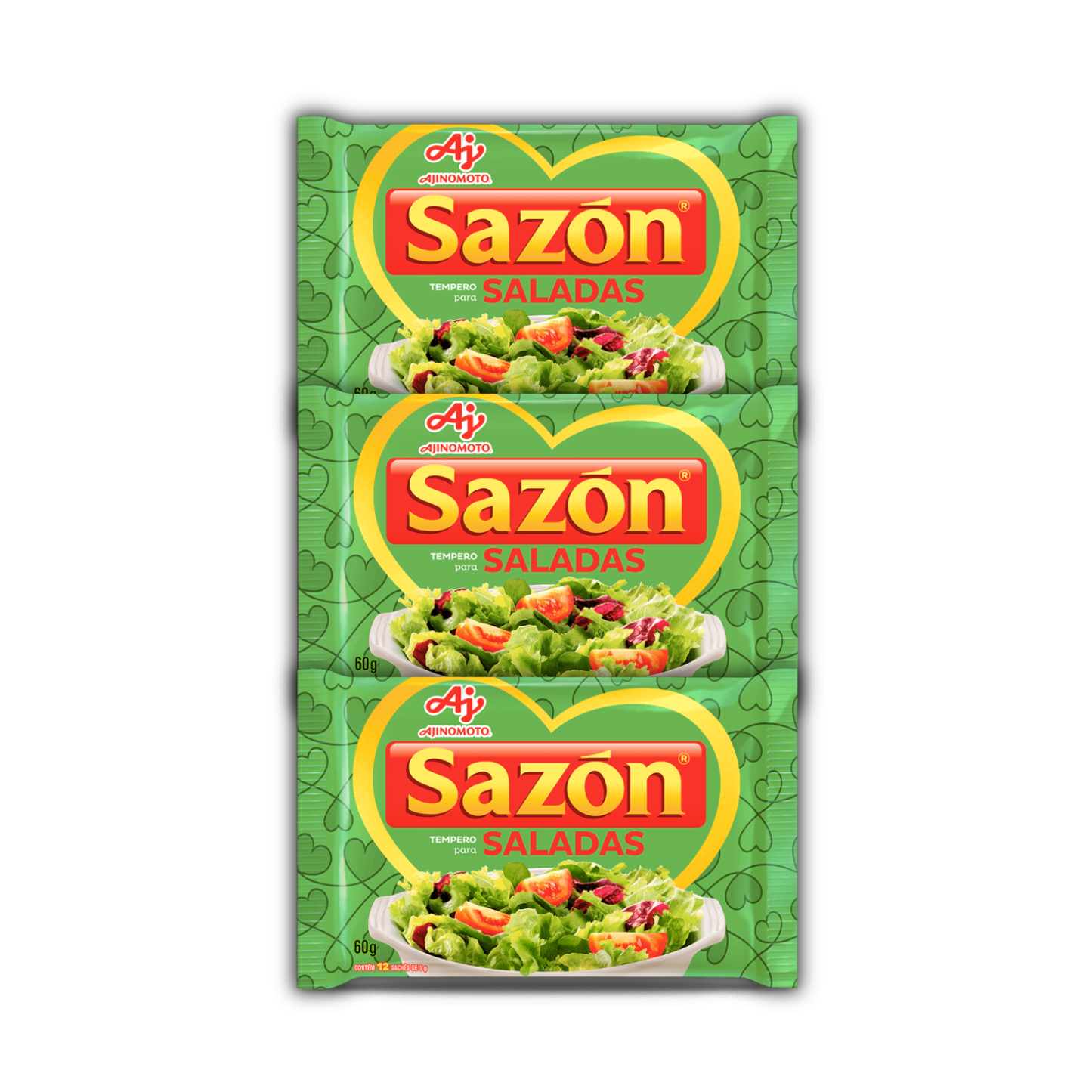 Sazón® Tempero Salada (3x60g)