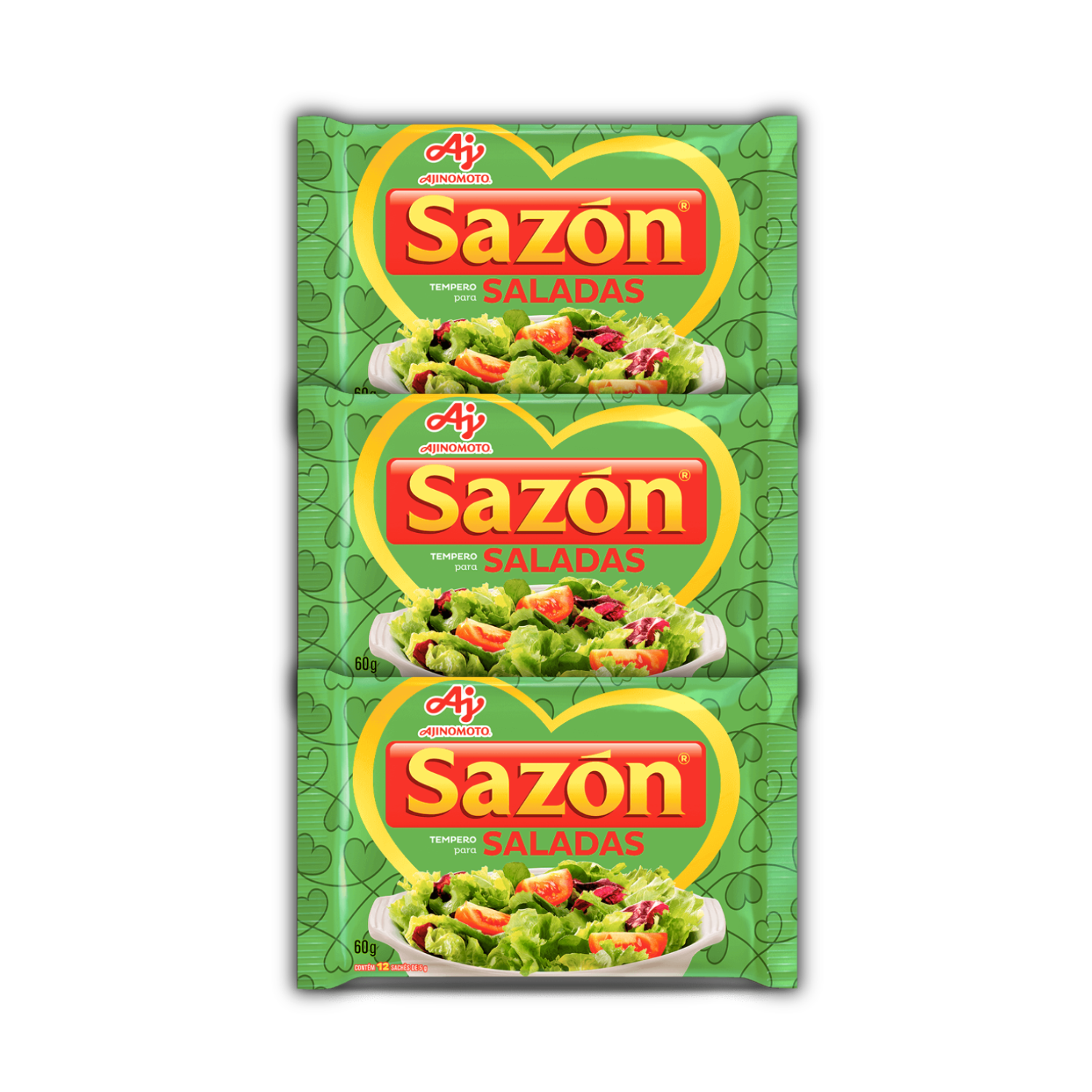 Sazón® Tempero Salada (3x60g)