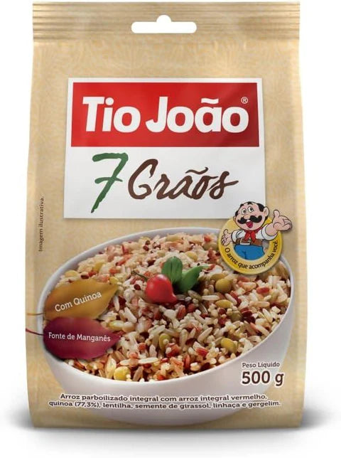 Tio João Arroz 7 Grãos Integrais com Quinoa (1Kg)