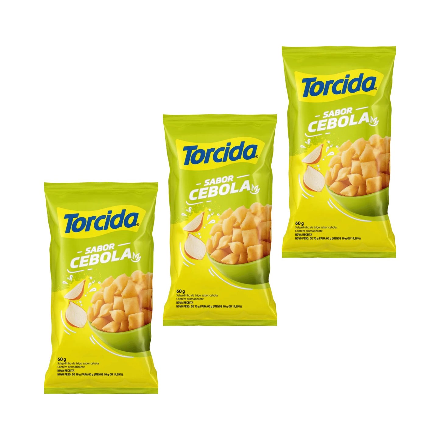 Salgadinho Torcida® (3x60g)