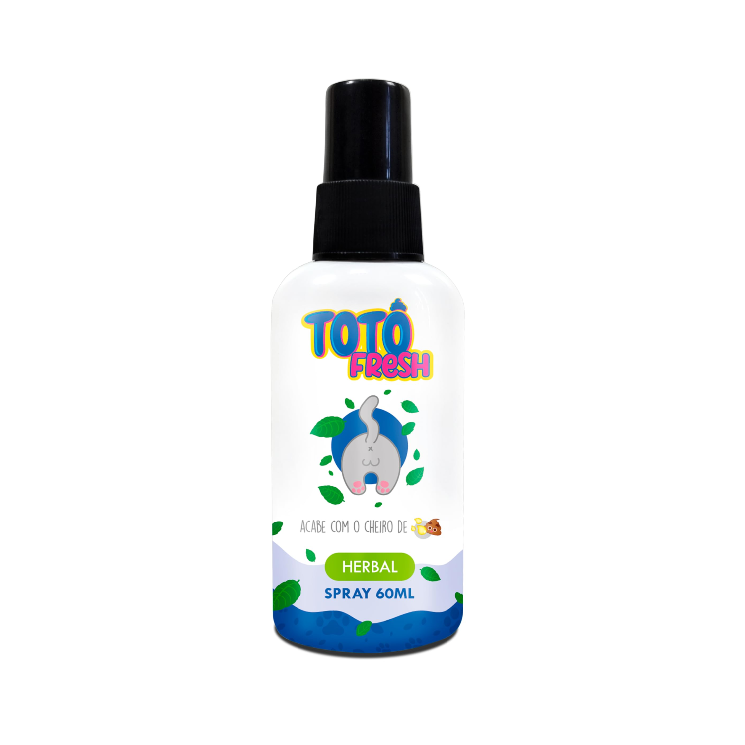 Totô Fresh Neutralizador de Mau Cheiro - Herbal (60ml)