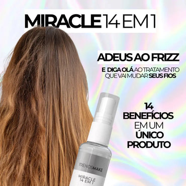 Spray Capilar Trendsmake Miracle 14 Em 1 Brilho E Proteção 60ml