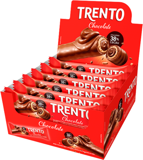 Chocolate Wafer Trento 16 unid 512G