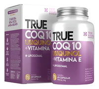 True COQ10 Ubiquinol True Source 60 Cápsulas (30g)