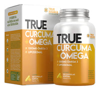 True Cúrcuma + Ômega Lipossomal 120 Cápsulas True Source