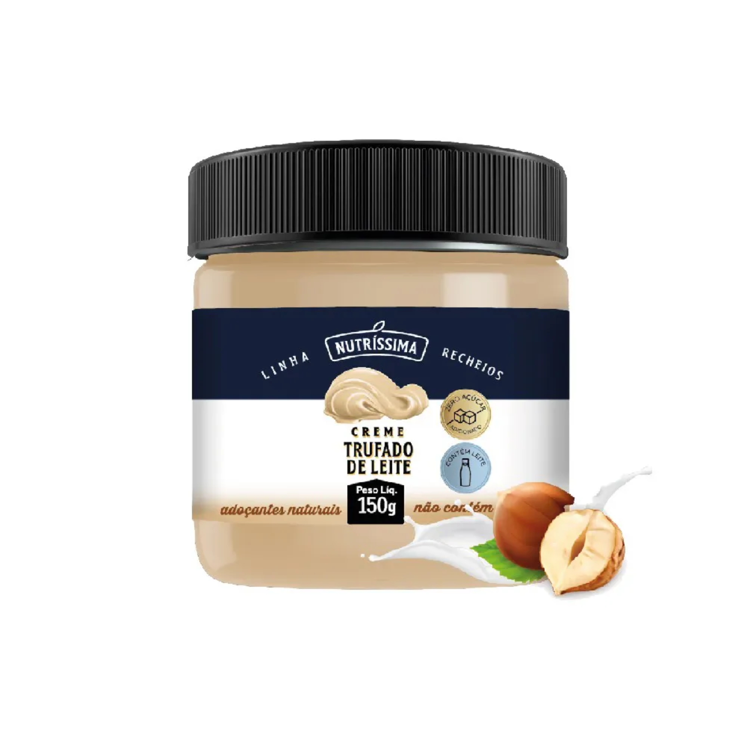 Nutrissima Zero Sugar Milk Truffle Cream 150g PROMOTION!! Expires 01/27/25