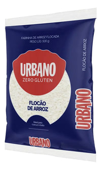 Farinha de Arroz Flocão Urbano Sem Glúten 500g